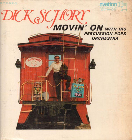 Dick Schory With His Percussion Pops Orchestra-Movin' On-Ovation-Vinyl LP-Ex/VG+