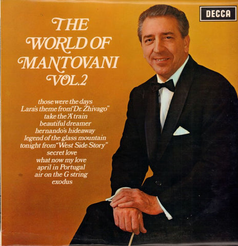 Mantovani-The World Of Vol.2-Decca-Vinyl LP