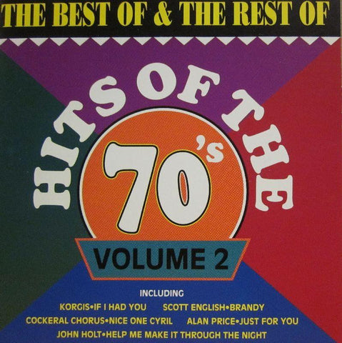 Various 70s Pop-Hits Of The 70's Volume 2-Action Replay-CD Album