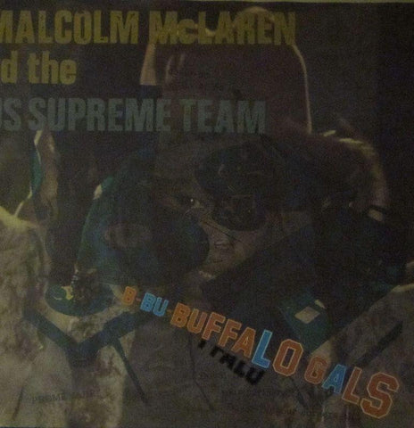 Malcolm McLaren & The Supremes-B-BU-Buffalo Gals -Charisma-7" Vinyl