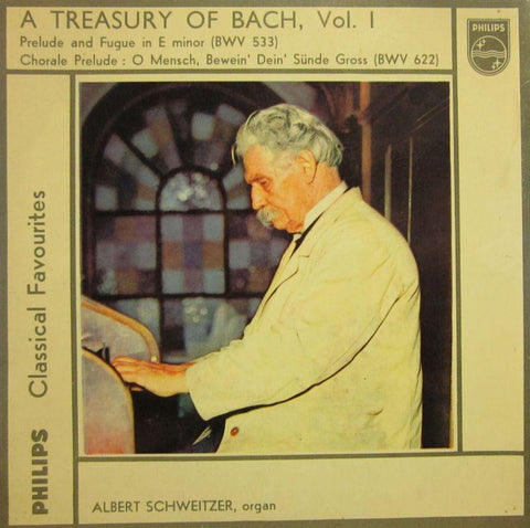 Bach-A Treasury Of Bach Vol.1-Philips-7" Vinyl