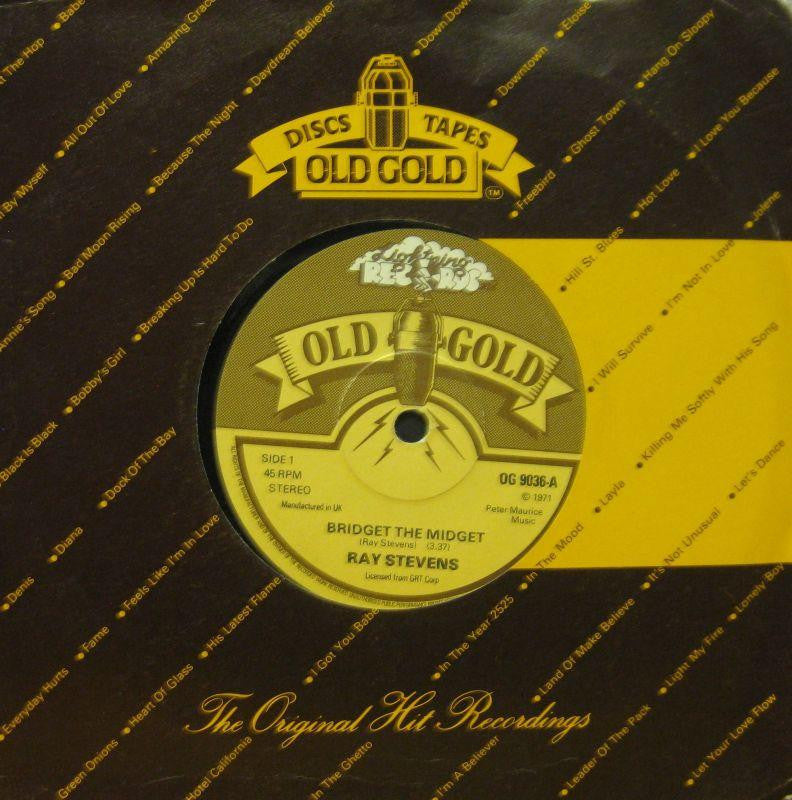 Ray Stevens-Bridget The Midget-Old Gold-7" Vinyl