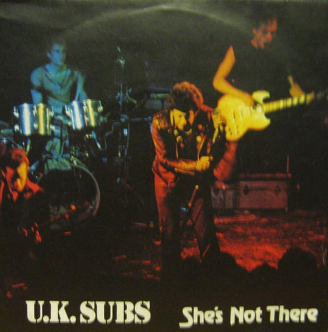 U.K Subs-She's Not There-GEM-7" Vinyl P/S