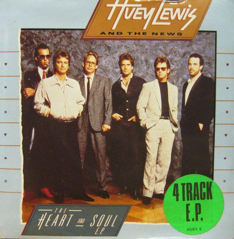 Huey Lewis And The News-The Heart And Soul E.P-Chrysalis-7" Vinyl Gatefold