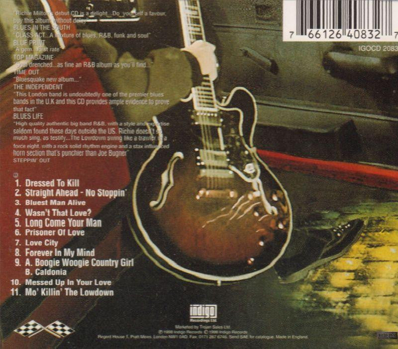 Straight Ahead No Stoppin-Indigo-CD Album-New