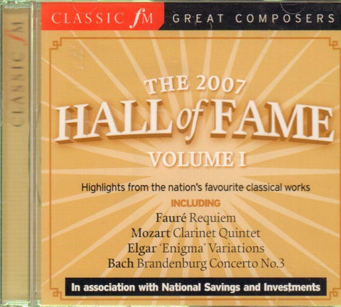 Various Classical-The 2007 Hall Of Fame Vol.1-Classic FM-CD Album