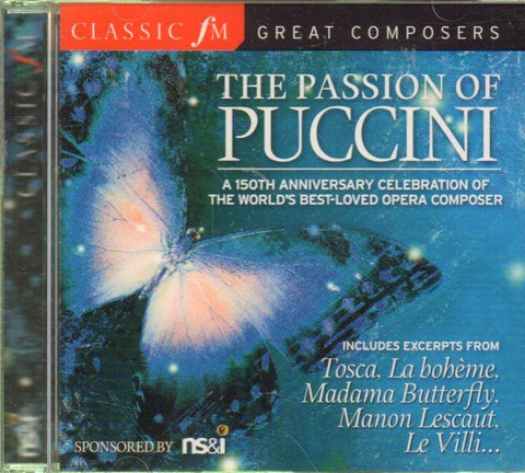 Puccini-The Passion Of-Classic FM-CD Album
