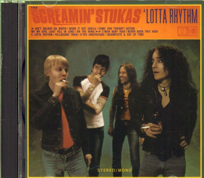 Screaming Stukas-Lotta Rhythm-CD Album-New