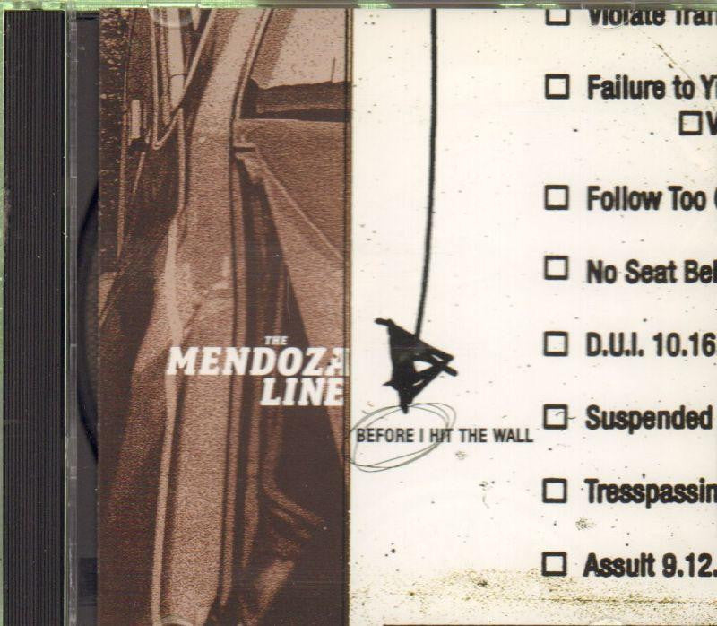 The Mendoza Line-Before I Hit The Wall-CD Single-New
