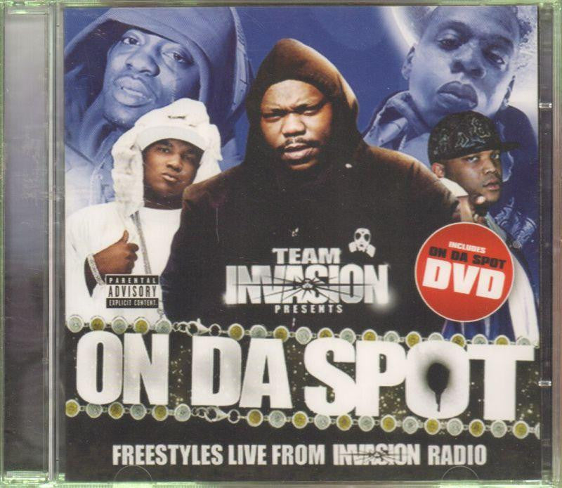 Team Invasion-On Da Spot-CD Album-New