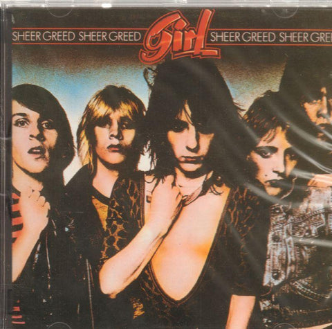 Girl-Shreed Greed-Receiver-CD Album