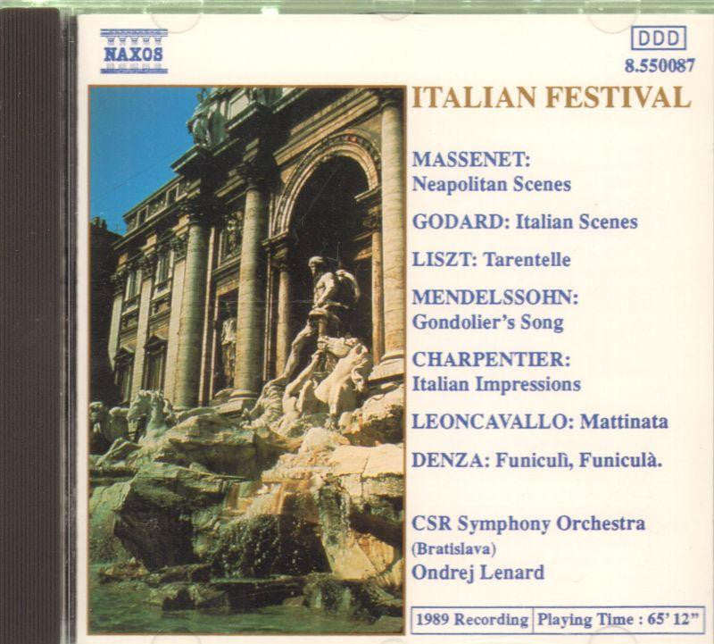 Various Classical-Italian Festival-CD Album
