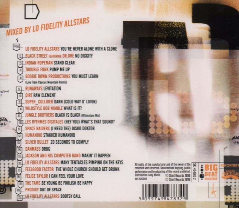 On The Floor-SKINT-CD Album-Like New