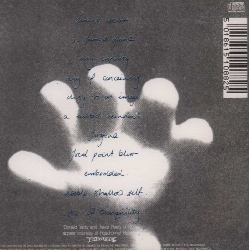 Embedded-Earache-CD Album-Like New