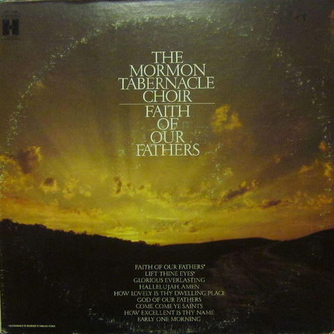 The Mormon Tabernacle Choir-Faith Of Our Fathers-Harmony House-Vinyl LP
