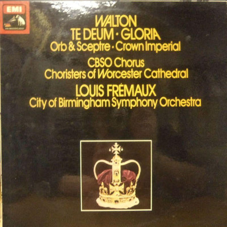 Walton-Te Deum-HMV-Vinyl LP