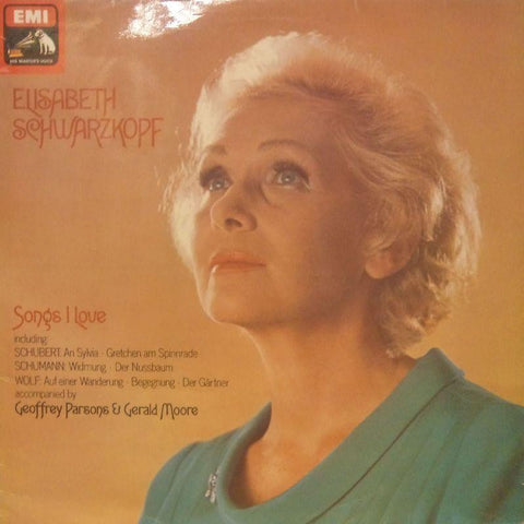 Elisabeth Schwarzkopf-Songs I Love-HMV-Vinyl LP