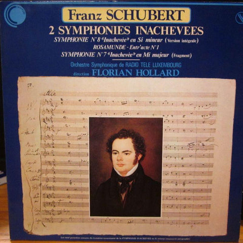Schubert-2 Symphonies Inachevees-Vinyl LP Gatefold
