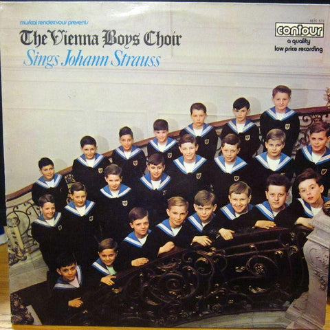 The Vienna Boys Choir-Sings Johann Stauss-Contour-Vinyl LP