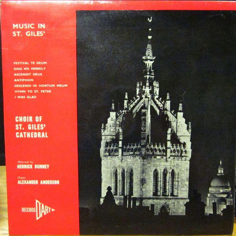 Choir of St Giles Cathedral-Music In St Giles-Dart Records-Vinyl LP