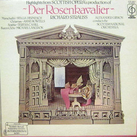 Strauss-Highlights From Der Rosenkavalier-Classics For Pleasure-Vinyl LP