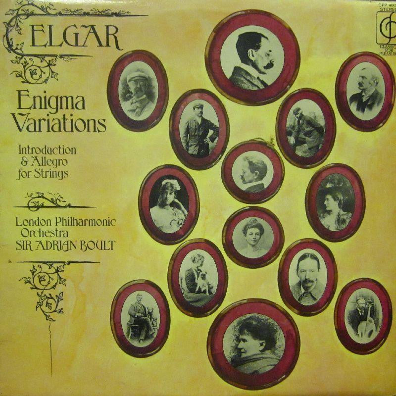 Elgar-Engima Variations-Classics For Pleasure-Vinyl LP