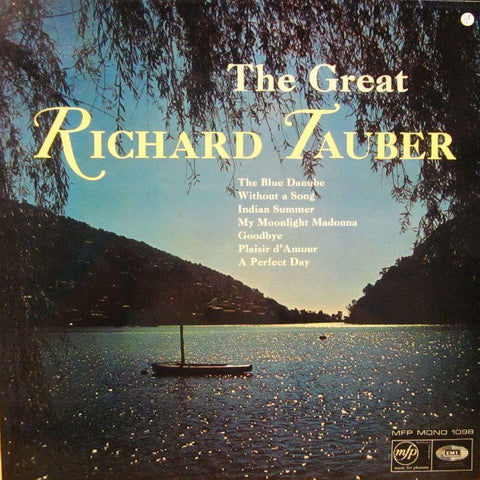 Richard Tauber-The Great-Classics For Pleasure-Vinyl LP