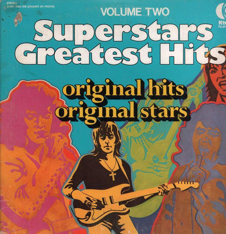 Various Rock-Superstars Greatest Hits Volume Two-K TEL-Vinyl LP