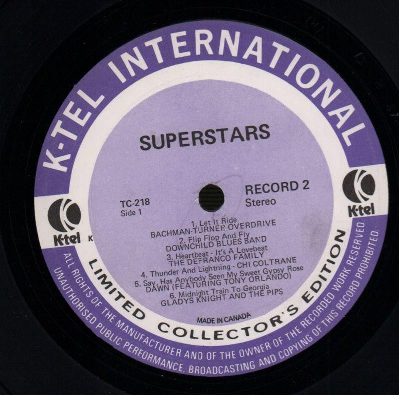 Superstars Greatest Hits Volume Two-K TEL-Vinyl LP-VG/VG