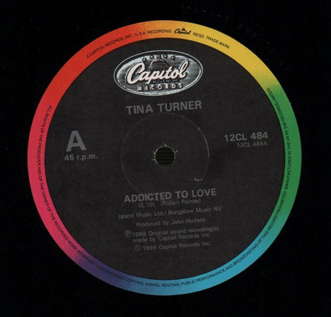 Addicted To Love-Capitol-12" Vinyl P/S-VG/VG