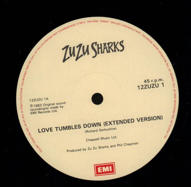 Love Tumbles Down-EMI-12" Vinyl P/S-VG/Ex
