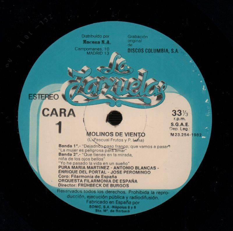 Molinos De Viento-Zacosa-Vinyl LP-VG/Ex+