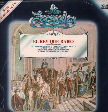 La Zarzuelas-El Rey Que Rabio Navarro-Zacosa-Vinyl LP