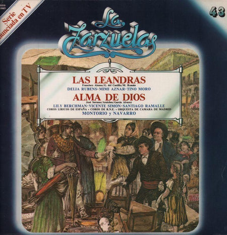La Zarzuelas-Las Leandras Alma De Dios Navarro-Zacosa-Vinyl LP