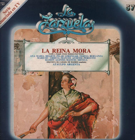 La Zarzuelas-La Reina Mora Ataulfo Argenta-Zacosa-Vinyl LP
