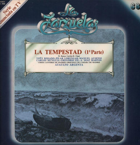 La Zarzuelas-La Tempestad 1a Parte Argenta-Zacosa-Vinyl LP
