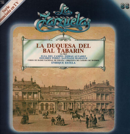 La Zarzuelas-La Duquesa Del Bal Tabarin Estela-Zacosa-Vinyl LP