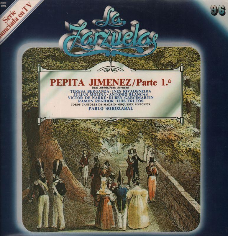 La Zarzuelas-Pepita Jimenez Parte 1 Sorozabal-Zacosa-Vinyl LP
