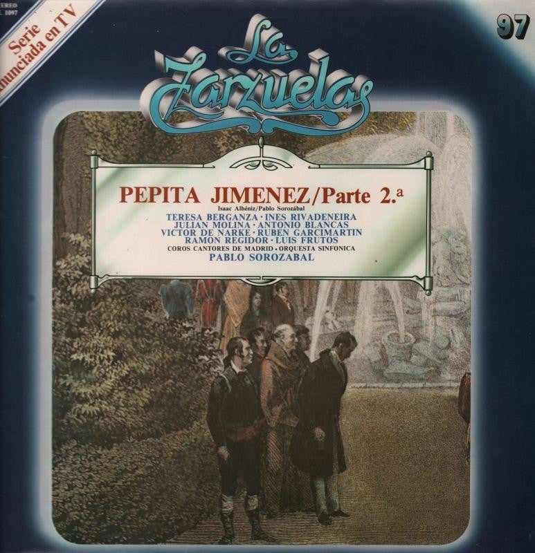 La Zarzuelas-Pepita Jimenez Parte 2 Sorozabal-Zacosa-Vinyl LP-VG/Ex+
