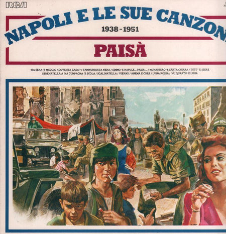 Napoli E Le Sue Canzoni-Paisa 1938-1951-RCA-Vinyl LP
