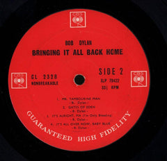 Bringing It All Back Home-CBS-Vinyl LP-VG/VG+