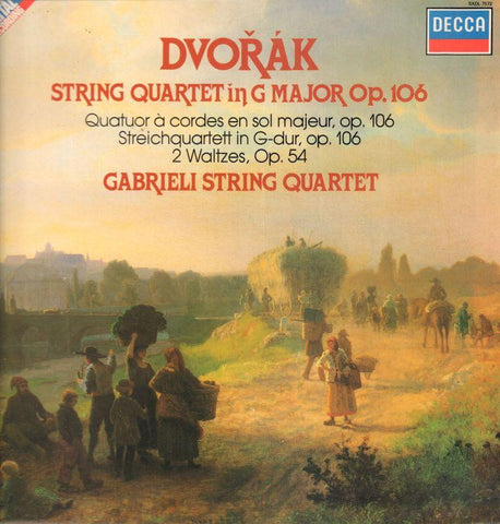Dvorak-String Quartet In G Major Gabrieli-Decca-Vinyl LP