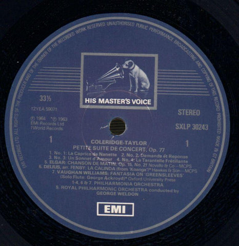 British Concert Pops George Weldon-EMI-Vinyl LP-VG/Ex