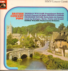 Vaughan Williams/Elgar-British Concert Pops George Weldon-EMI-Vinyl LP