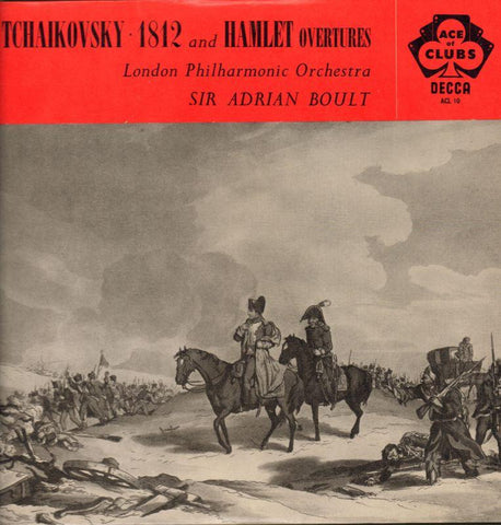 Tchaikovsky-1812 & Hamlet Overtures Adrian Boult-Decca-Vinyl LP