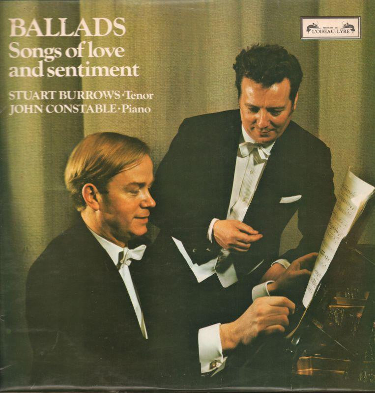 Stuart Burrows/John Constable-Songs Of Love And Sentiment-L'Oiseau Lyre-Vinyl LP-Ex-/Ex