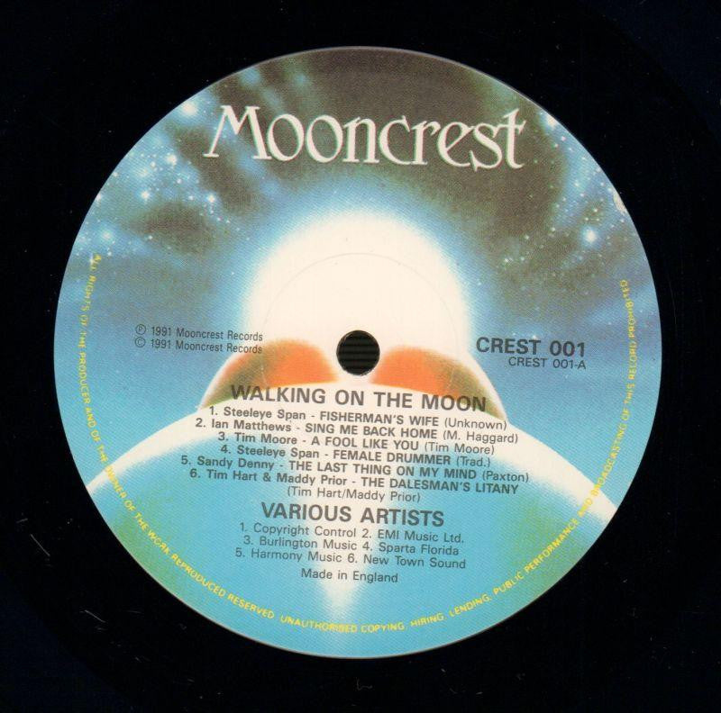 Walking On The Moon-Mooncrest-Vinyl LP-VG/Ex