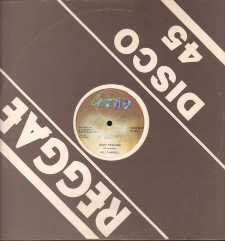 Bill Campbell-Sexy Feeling / Instrumental-Caribbean Echo-12" Vinyl