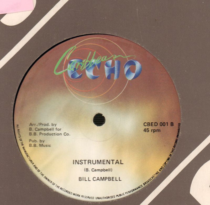 Sexy Feeling / Instrumental-Caribbean Echo-12" Vinyl-VG/VG