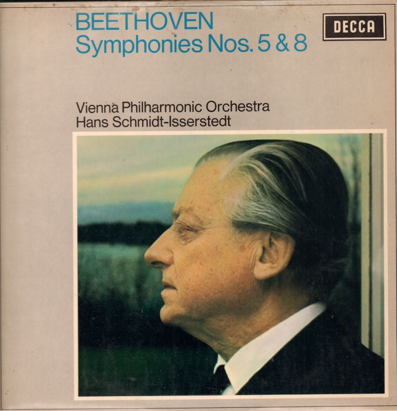 Beethoven-Symphony No.5-Vienna Philharmonic/Schmidt-Isserstedt-Decca-Vinyl LP